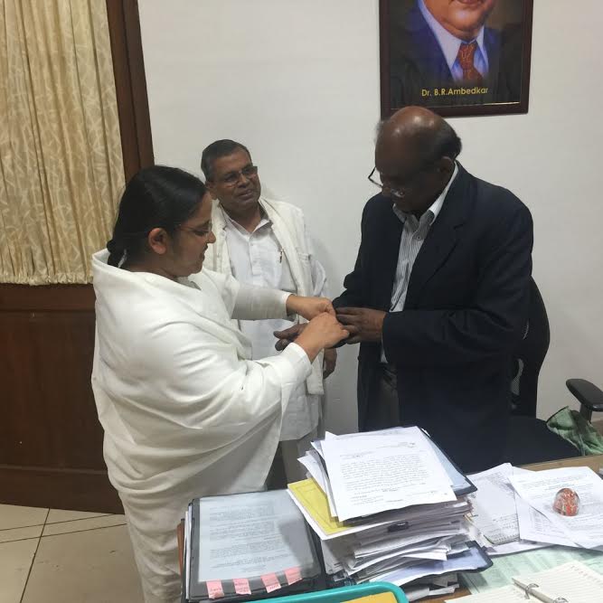 Bangalore Kumara Park Subzone: Rakhi Tying to Minister, Chief Justice & VVIP's